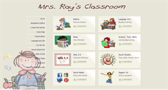 Desktop Screenshot of mrsraysclassroom.com
